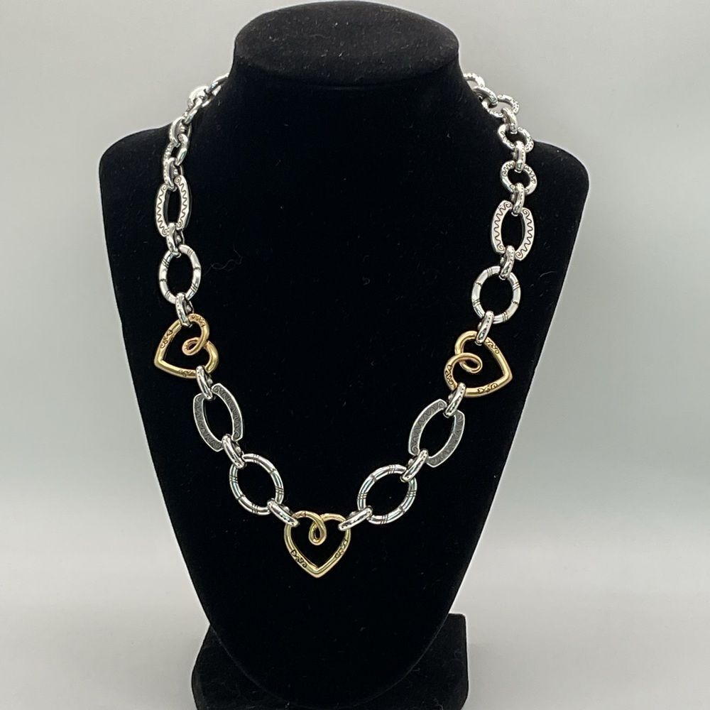 Brighton Fresco Hearts Necklace